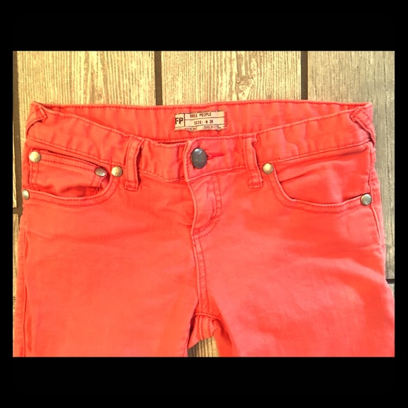Free People Skinny/Crop Ankle Jeans