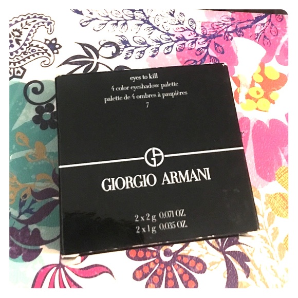 Giorgio Armani eyeshadow Quad #7