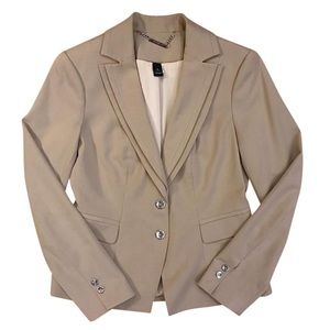 White House | Black Market: Tan Blazer