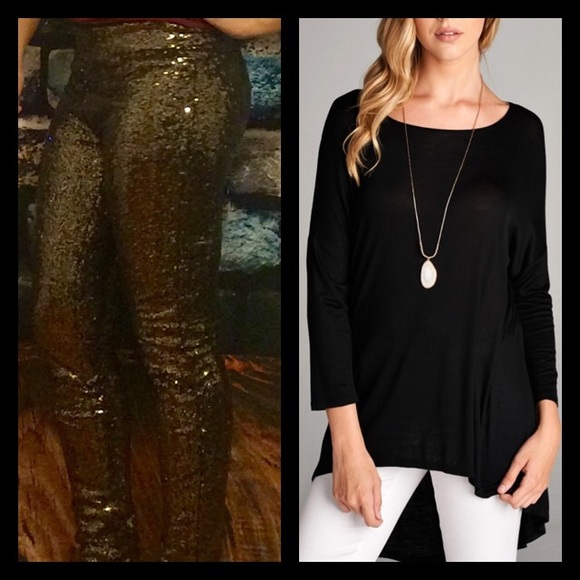 High Low Scoop Neck Tunic