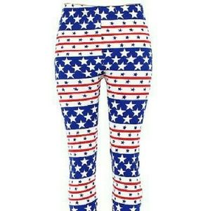 Rwb Leggings... Patriotic Style