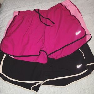 Bundle of 2 nike running shorts