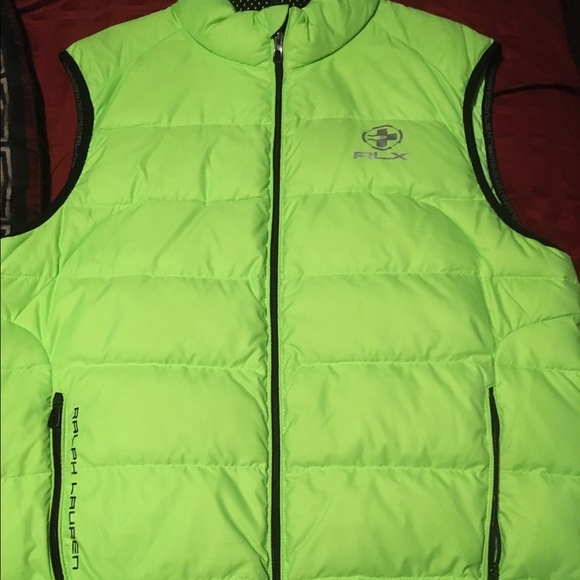 Ralph Lauren Lime Green Vest