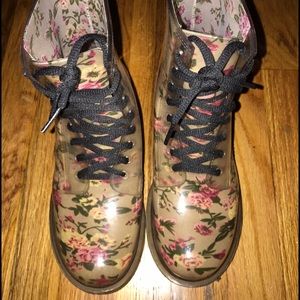 Floral Rain Boots