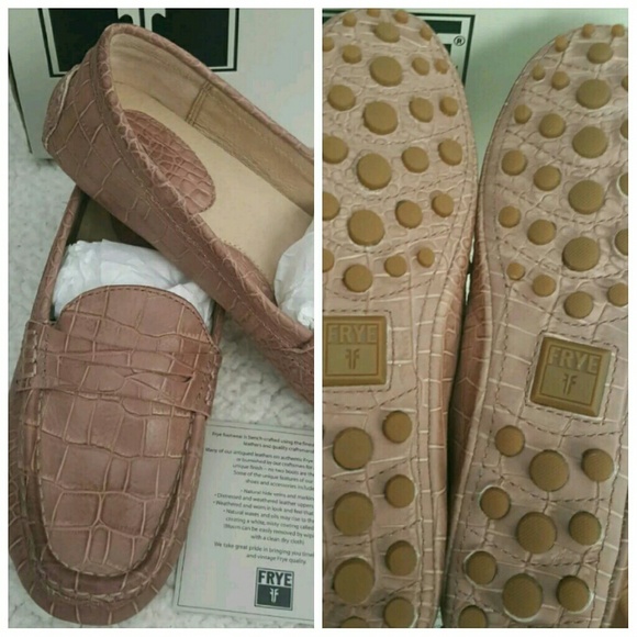 🚫SOLD🚫 NIB FRYE REBECCA PENNY LOAFER DUSTY ROSE - Picture 3 of 4