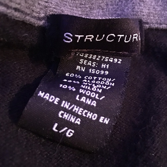 Black and gray cardigan size medium - Picture 2 of 3