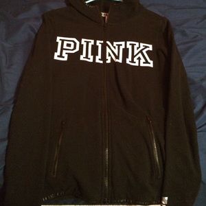 Black and white PINK hoodie