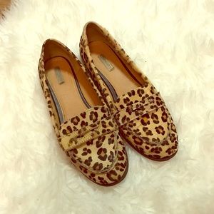 Cheetah Print Loafers