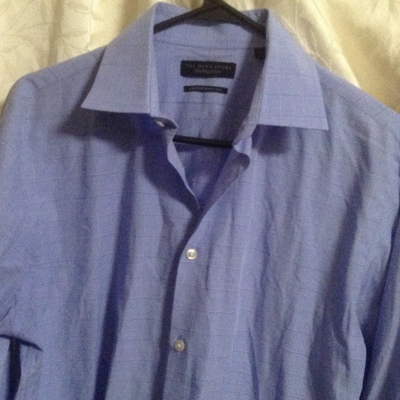 The Men's Store Bloomingdales Blue Dress Shirt 15”