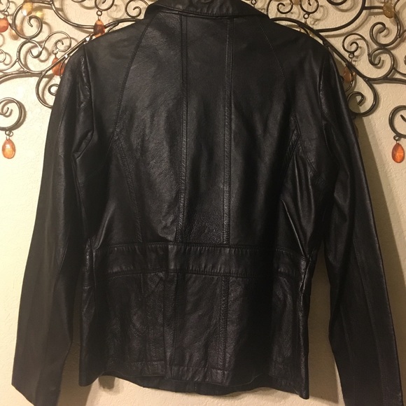 NWT💥PRICE DROP💥e5th Genuine Leather Jacket 🎁 - Picture 2 of 4