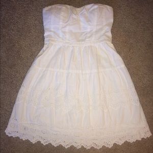 White American eagle dress(strapless)