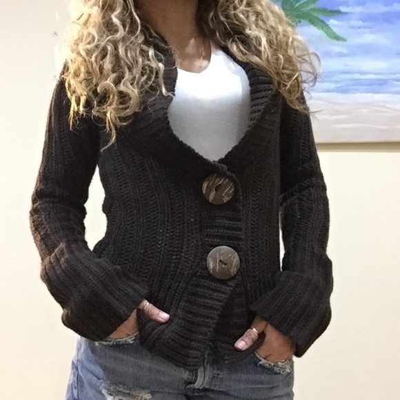 Miss Posh Sweaters - Miss Posh brown sweater