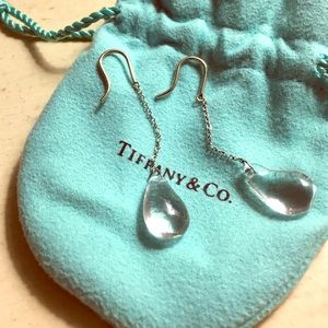 Tiffany & Co. Elsa Peretti Tear Drop Hook Earrings
