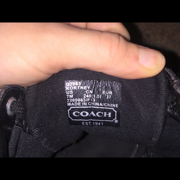 Coach tennis shoes women - Picture 2 of 2