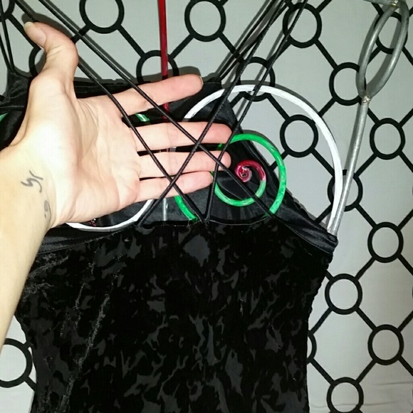 classy velvet soft cocktail dress size 7/8 - Picture 4 of 8