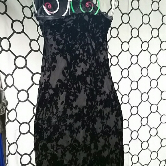 classy velvet soft cocktail dress size 7/8 - Picture 5 of 8