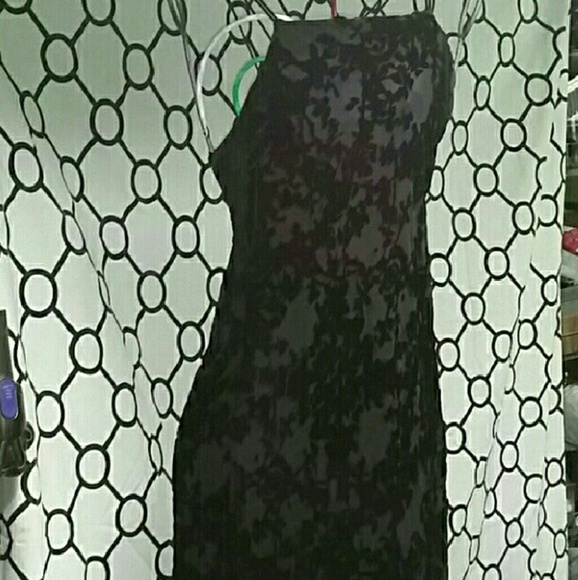 classy velvet soft cocktail dress size 7/8 - Picture 6 of 8