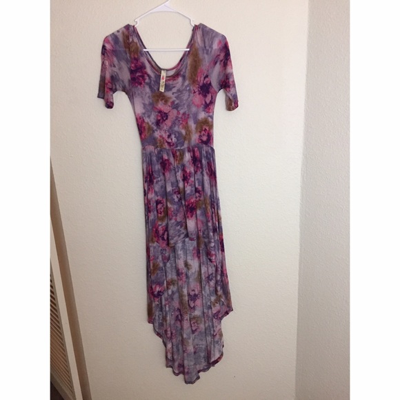 Tye Dye Hi-Low Dress