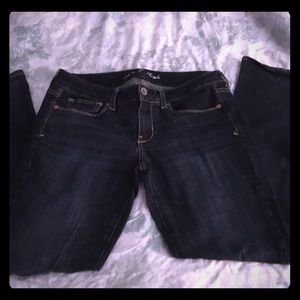 American Eagle Skinny Kick size 12 blue jeans