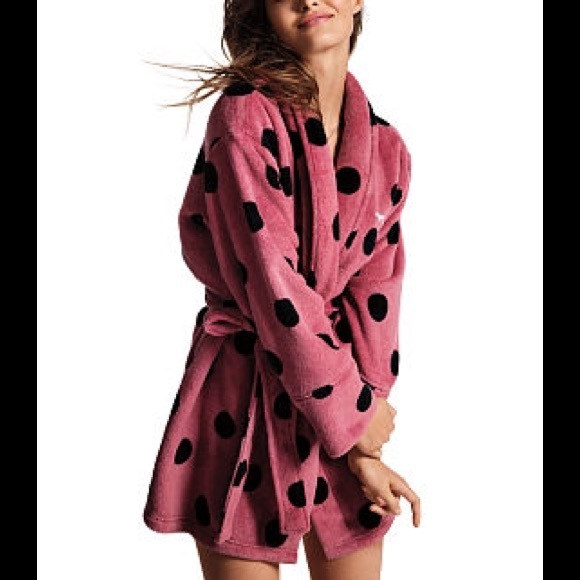 NWT Victoria's Secret Pink Robe - Picture 2 of 3