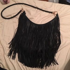 Fringe purse