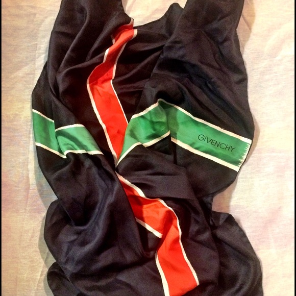 GIVENCHY Large 30 x 30 Stripes Square Wrap Scarf