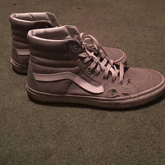 Hi-sk8 vans shoe. Only worn once - Picture 3 of 4