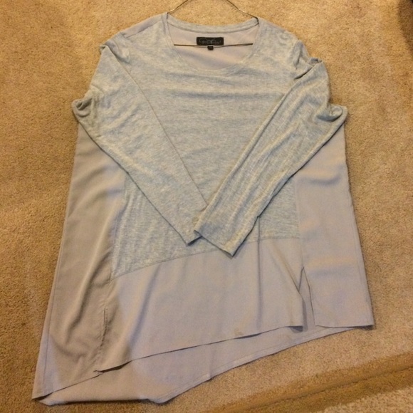 Diane Gilman grey top