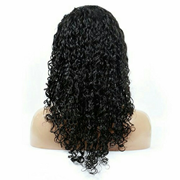 Brazilian Curly Lacefront Wig 16 inches main image 4