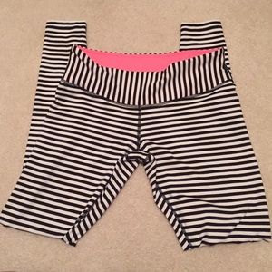 🦄Lululemon Wunder Under Narrow Stripes Angel Wing