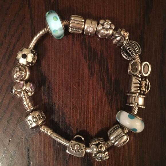 Pandora Bracelet With Charms