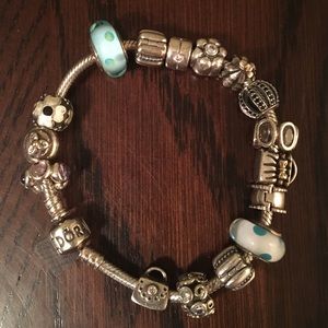 Pandora Bracelet With Charms