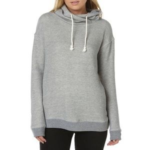 Roxy Contrast Pullover Hoodie Sweater