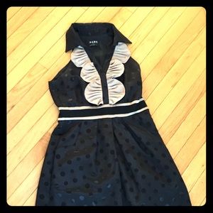 BCBG Polka Dot Knee Length Dress