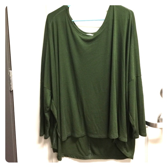 Old Navy olive green long sleeve T