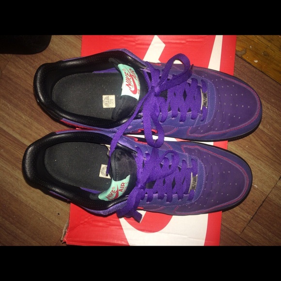 Purple Air Force 1s
