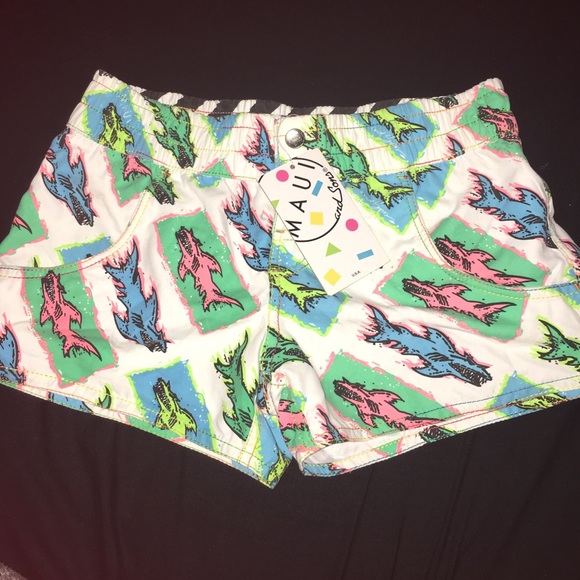 Shark board shorts