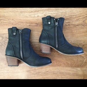 Steve Madden wallflwr boots leather