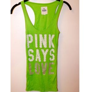 🔥💲⬇️Lime Green VS PINK Tank