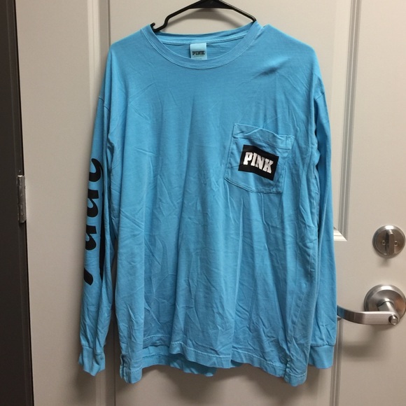 VS PINK love sleeve T!