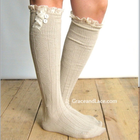 grace and lace boot socks