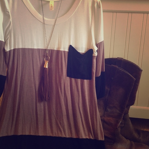 Quarter sleeve cotton boutique dress