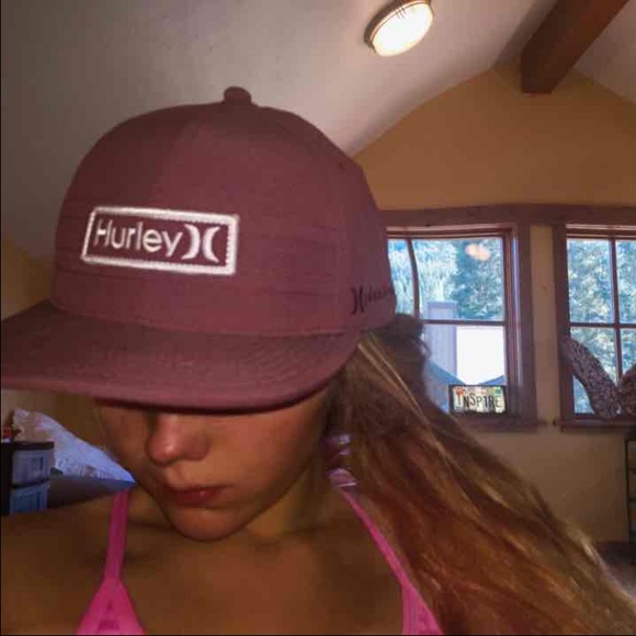 Maroon Hurley Hat