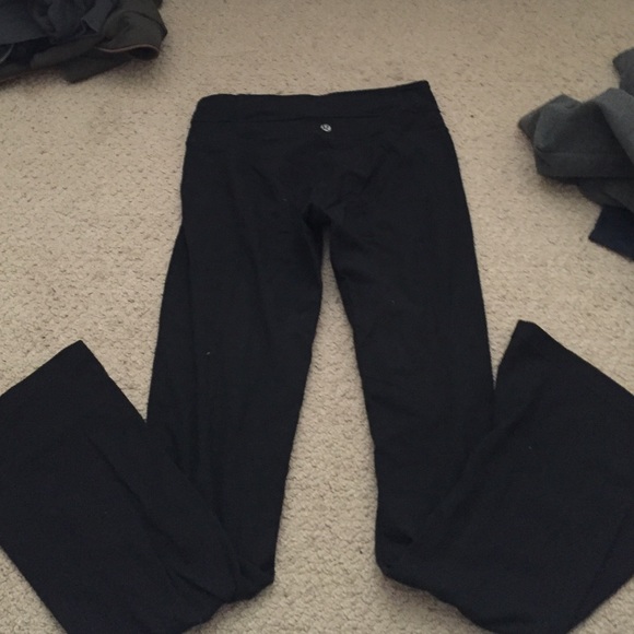 Lulu lemon yoga pants. Boot cut