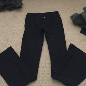 Lulu lemon yoga pants. Boot cut