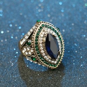 Women's Exotic CZ Sapphire Emerald Ring!