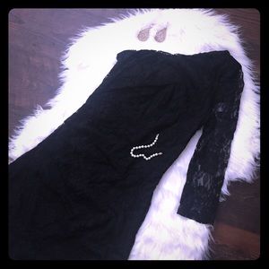 EXPRESS one shoulder mini dress