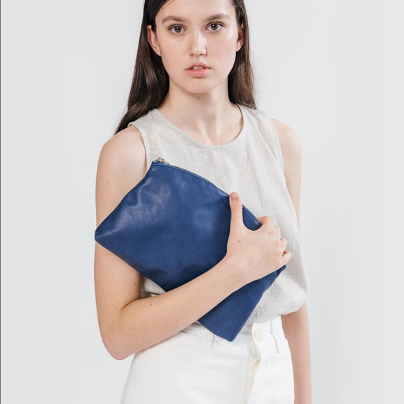 BAGGU Leather Clutch - Picture 2 of 6