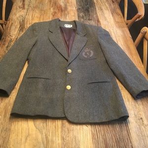 Vintage Women's Grey Blazer/ Pea Coat.