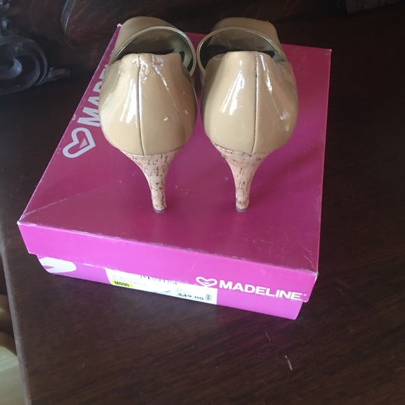 Madeline Blush Pewter Heels 👠 - Picture 2 of 4